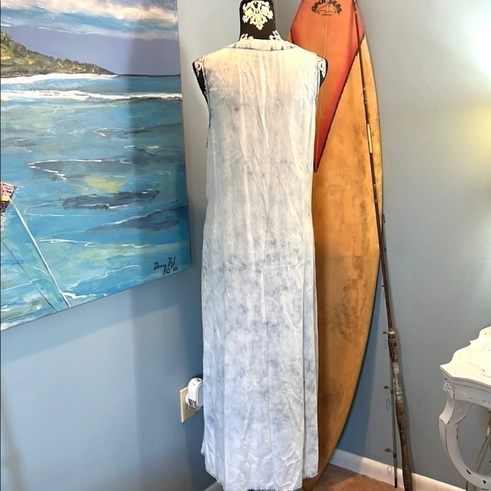 👢Nine West Jeans,Sinfully Soft Lyocell Dress, Incredible Material,Lace-Up Front - Picture 7 of 10